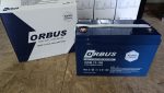 Акумуляторна батарея ORBUS CG12100 GEL 12V 100 Ah (330 x 171 x 214) 30kg Q1/48 - Зображення 2