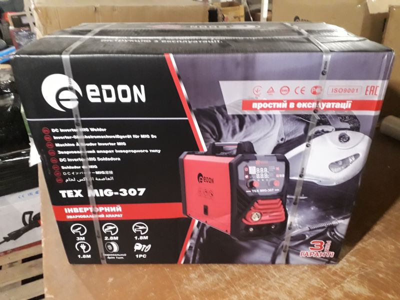 Інверторний зварювальний напівавтомат EDON TEX MIG-307 - Зображення 2