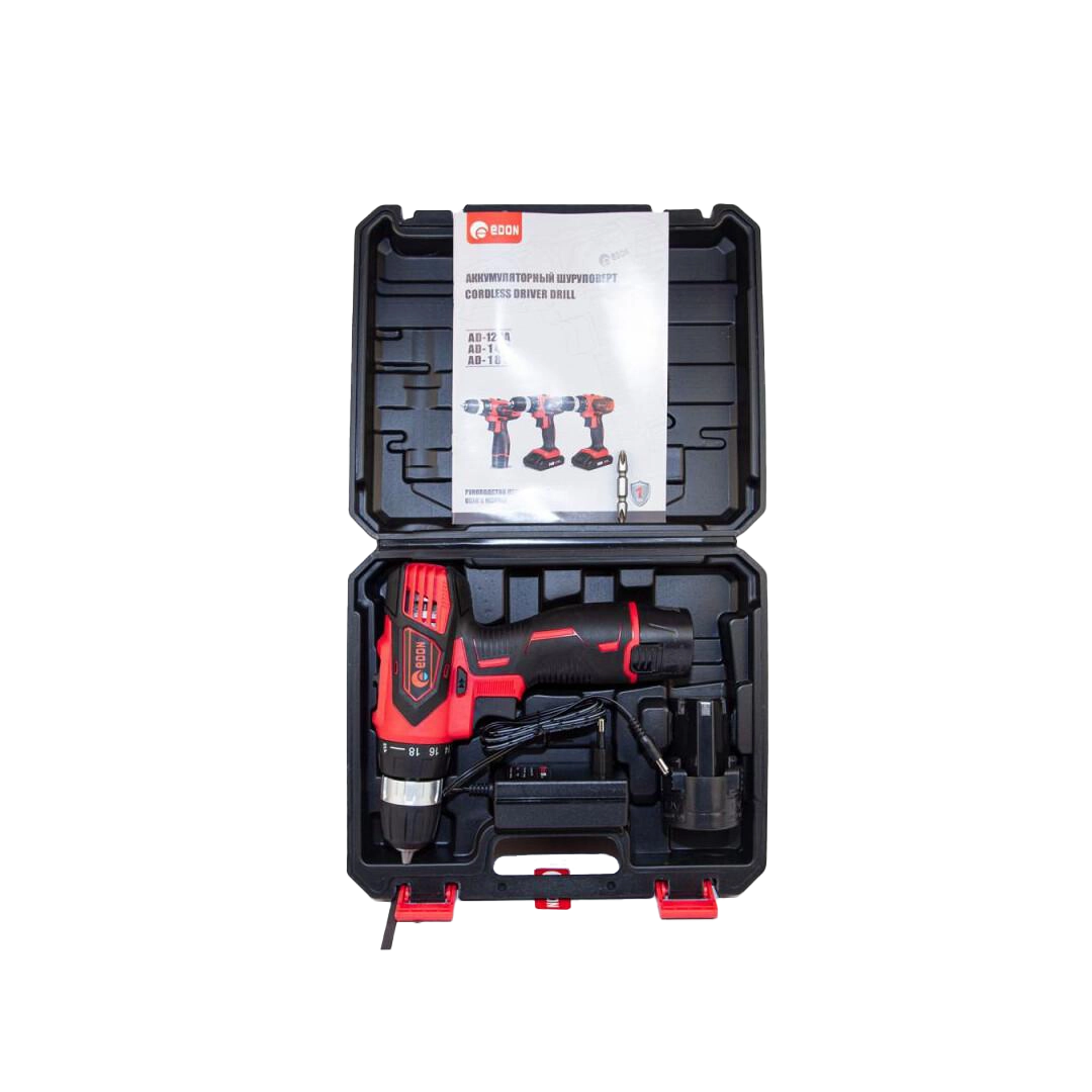 Акумуляторний шуруповерт Edon AD-12CA - Зображення 6
