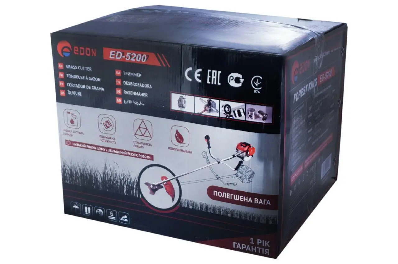 Тример бензиновий EDON ED-5200 - Зображення 5