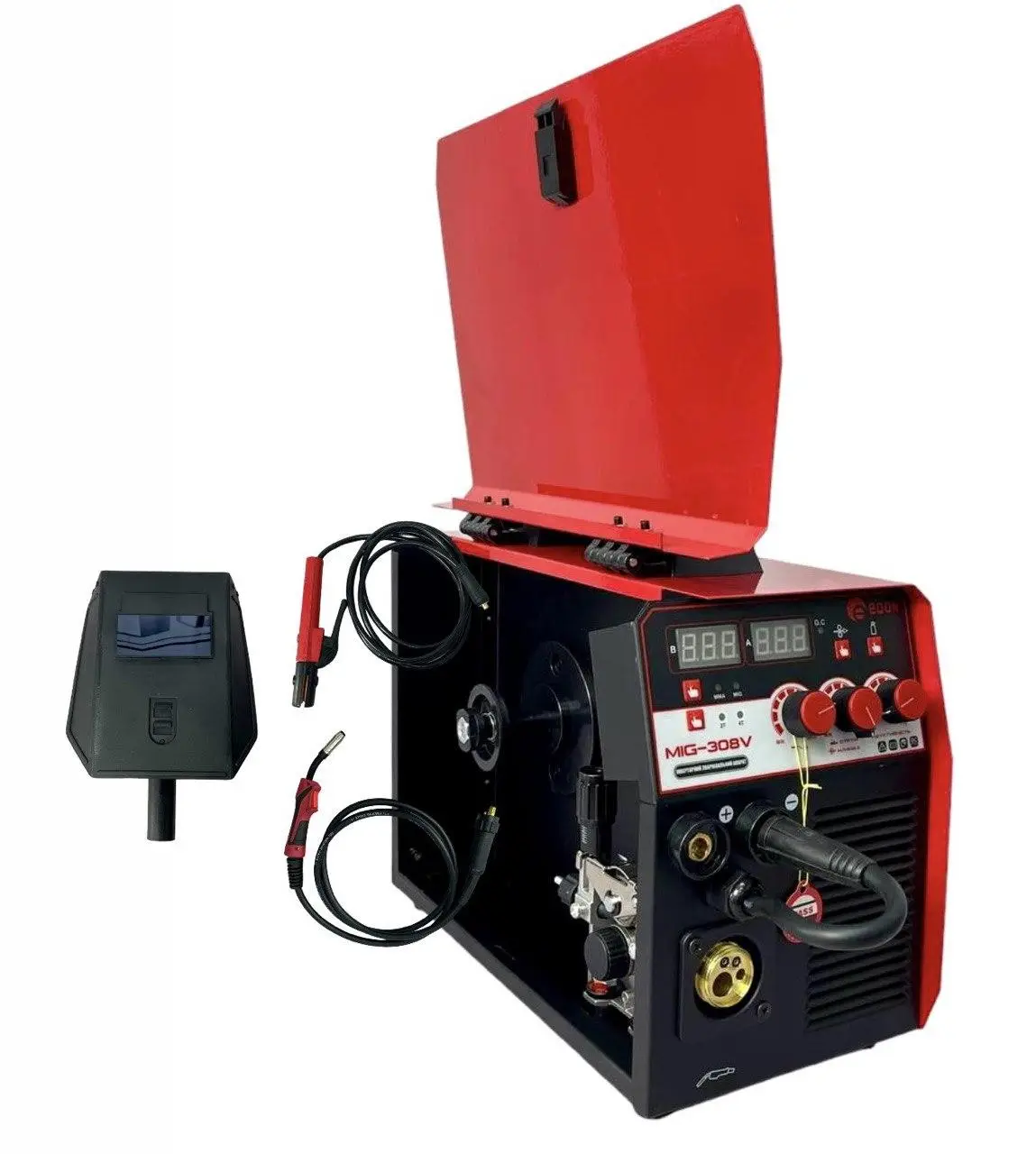 Інверторний зварювальний напівавтомат EDON MIG-308V - Зображення 2