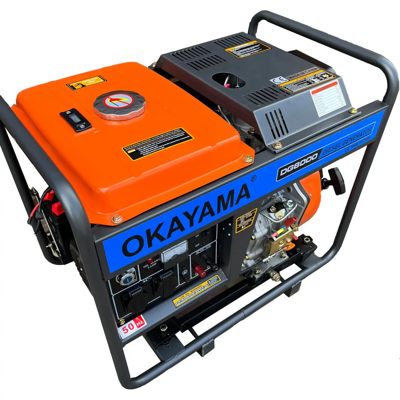 Генератор дизельний OKAYAMA DG-8000 - Зображення 2