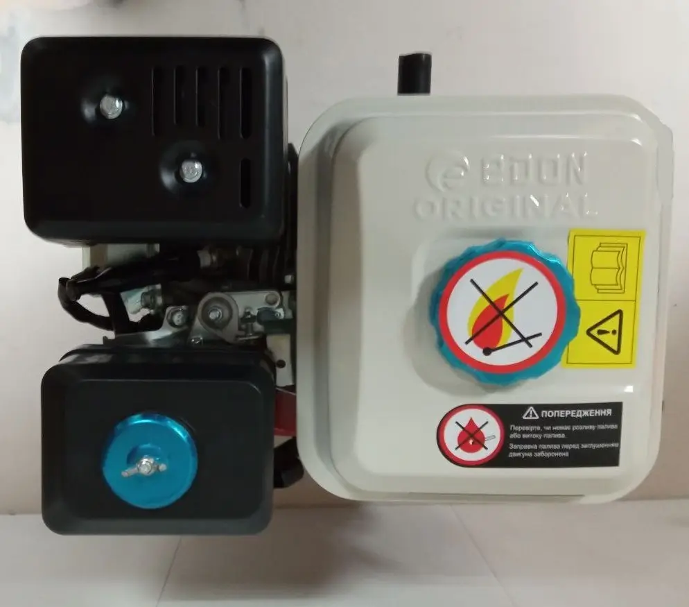 Двигун бензиновий чотиритактний EDON ED-210/8.0HP (шпонка, вал 19 мм) - Зображення 6