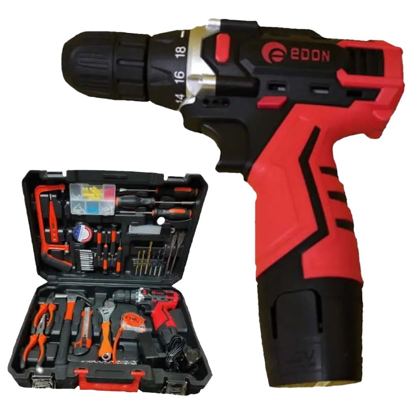 Дриль-шуруповерт акумуляторний Edon ED-40L-TZ