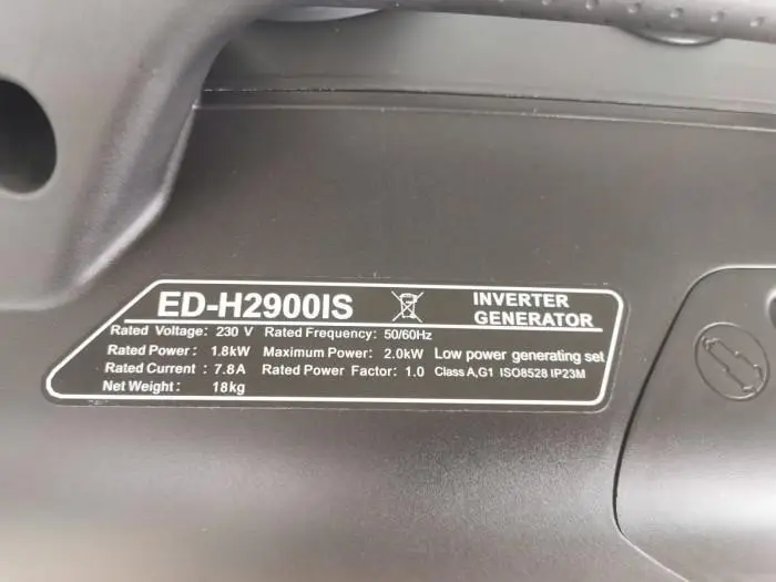Інверторний генератор Edon ED-H2900IS - Зображення 2