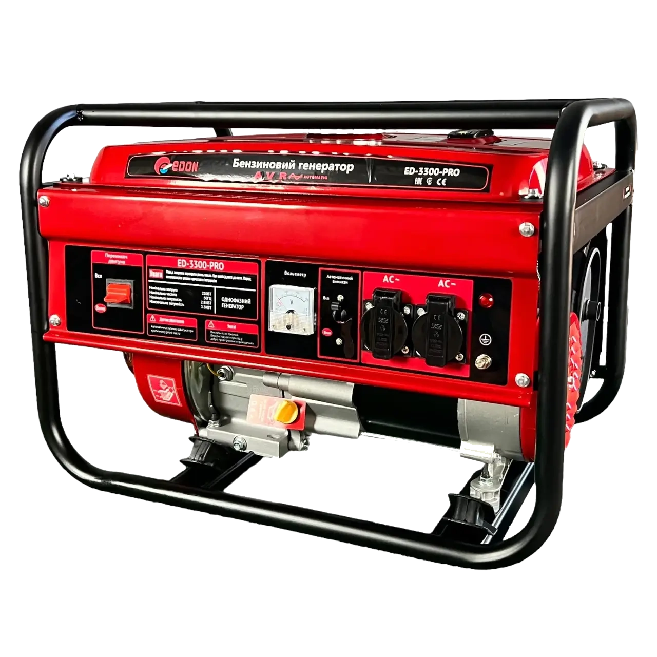Генератор бензиновий EDON ED-3300-PRO (мідь)