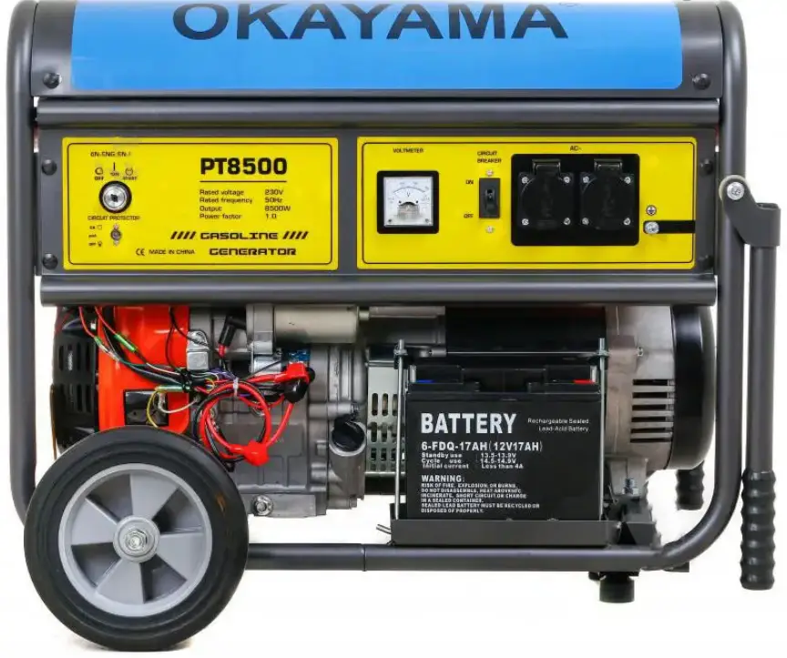 Генератор бензиновий OKAYAMA PT-8500 - Зображення 4