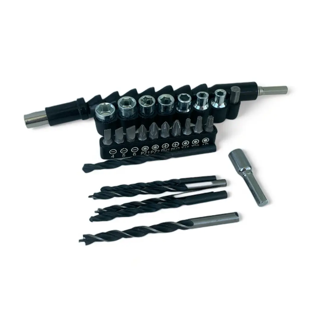 Дриль-шуруповерт акумуляторний з набором насадок Edon AD-21CPK OL+ кейс (21 В, 2 шт АКБ) - Зображення 7