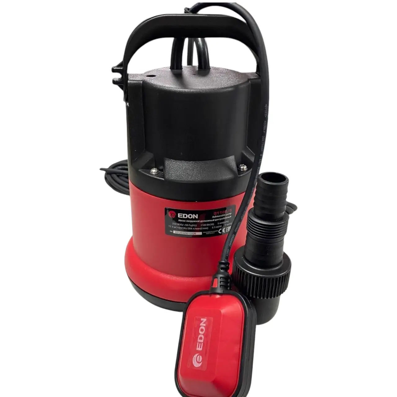 Дренажный насос EDON Q1100/5 - Зображення 2