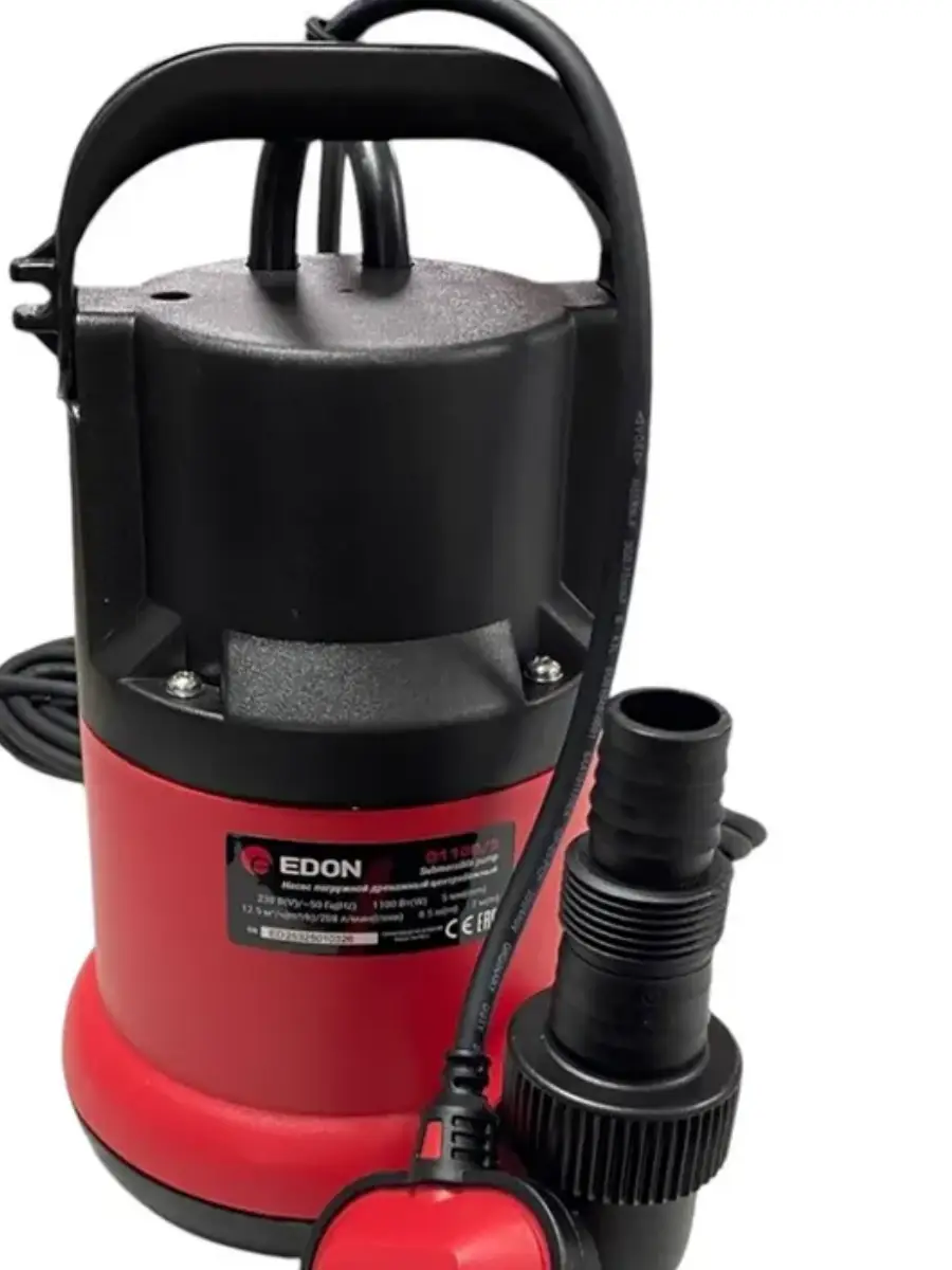 Дренажный насос EDON Q1100/35 - Зображення 4