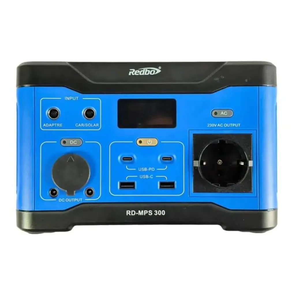 Зарядний пристрій з акумулятором Redbo MPS-300 Portable Power Station - Зображення 2