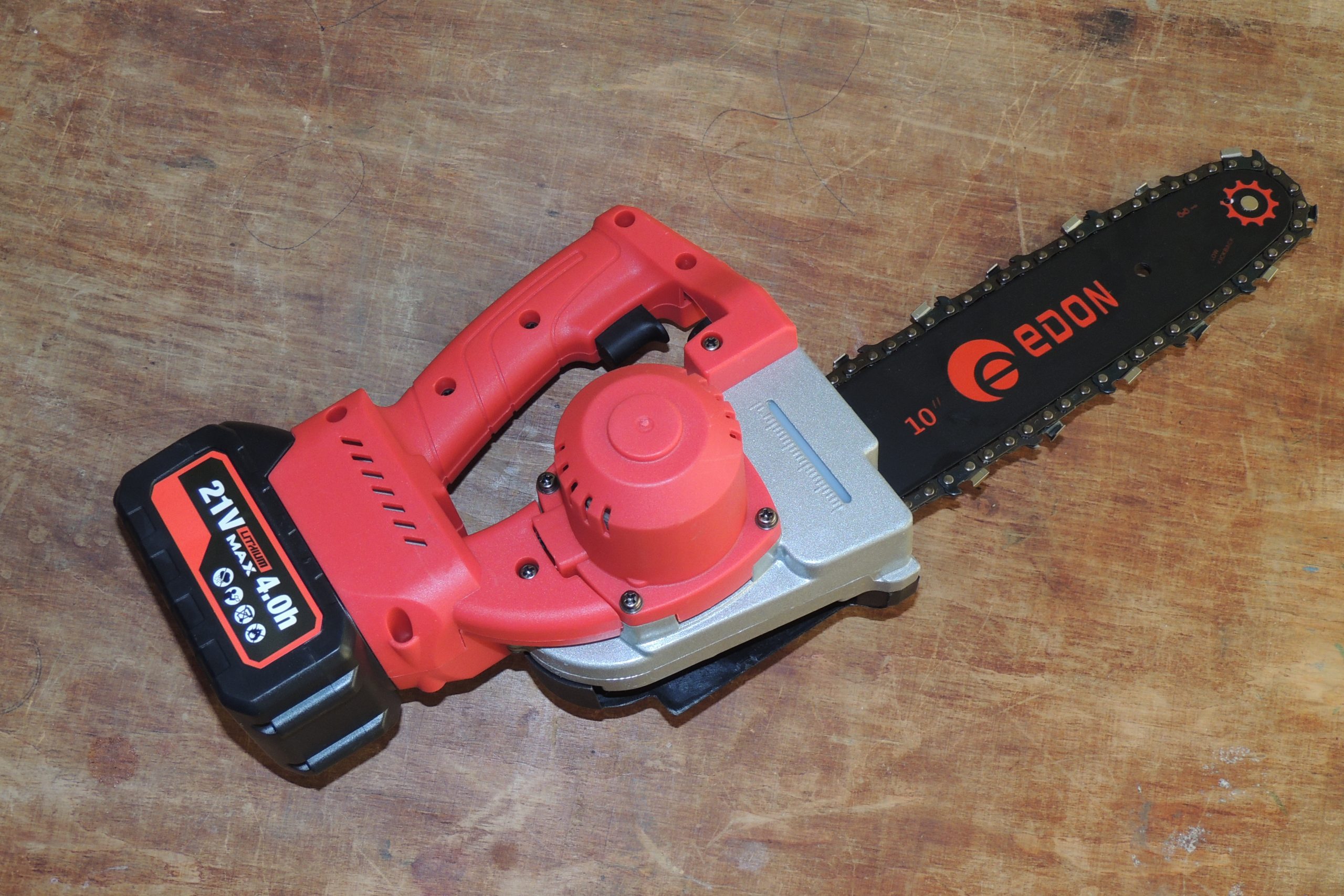 Ланцюгова електропилка з акумулятором EDON UNS-21/25BL - Зображення 10