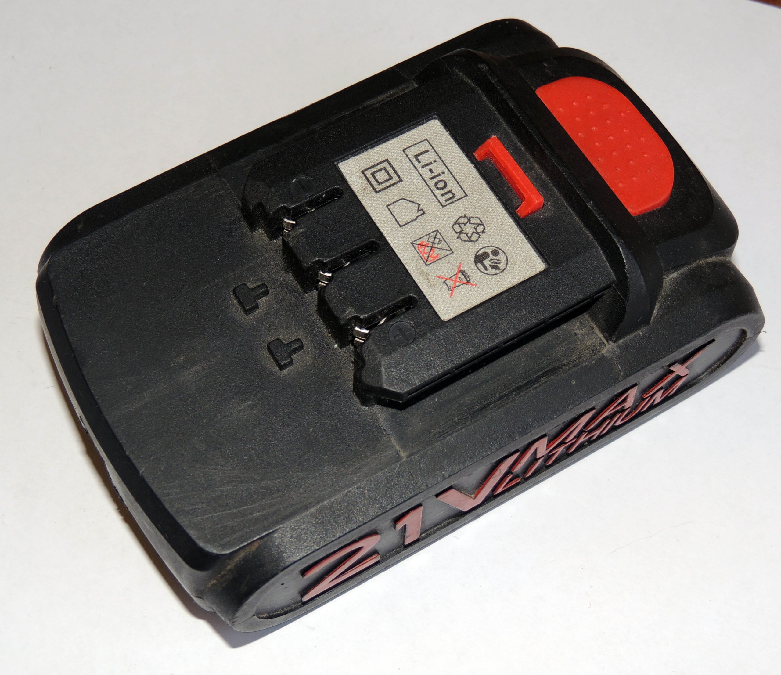 Акумулятор для пилки EDON AD-21FJ, Li-ion, 21V 2A - Зображення 5