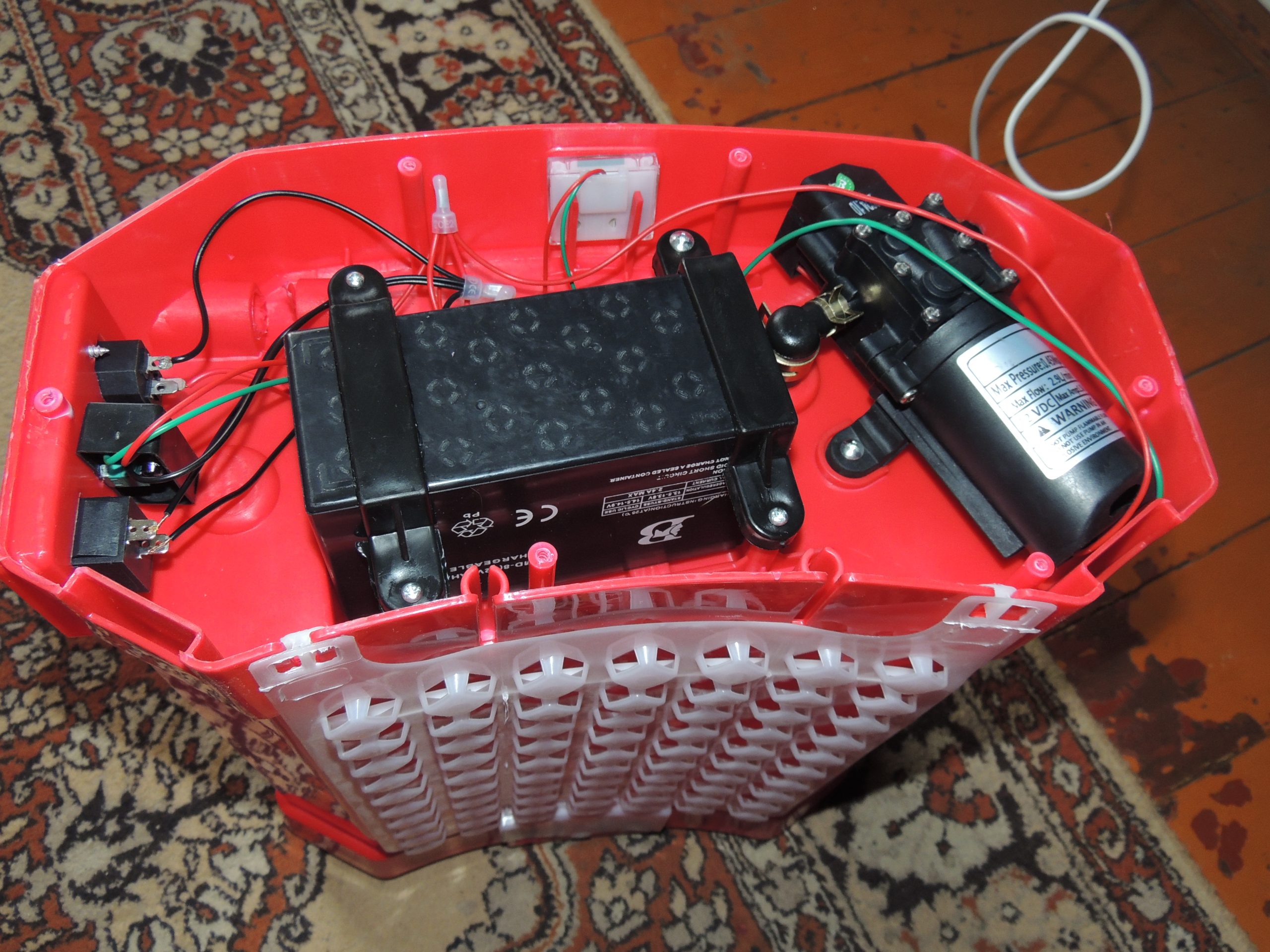 Обприскувач акумуляторний універсальний Edon AGS-16L 16 літрів - Зображення 9