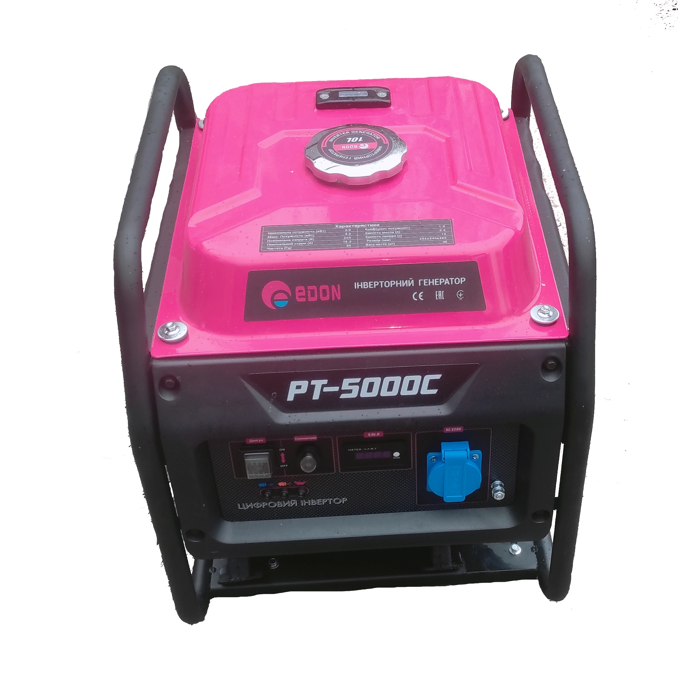 Інверторний генератор Edon PT 5000С - Зображення 9