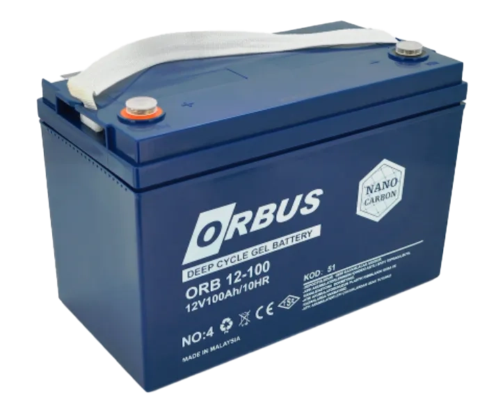 Акумуляторна батарея ORBUS CG12100 GEL 12V 100 Ah (330 x 171 x 214) 30kg Q1/48