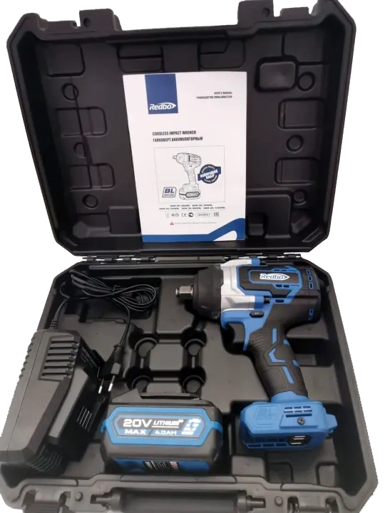 Акумуляторний гайковерт REDBO OAW-20/800PBL - Зображення 6