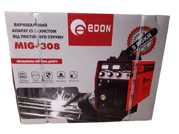 Інверторний зварювальний напівавтомат EDON MIG-308 NEW - Зображення 7