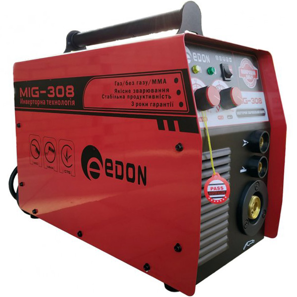 Інверторний зварювальний напівавтомат EDON MIG-308 - Зображення 2
