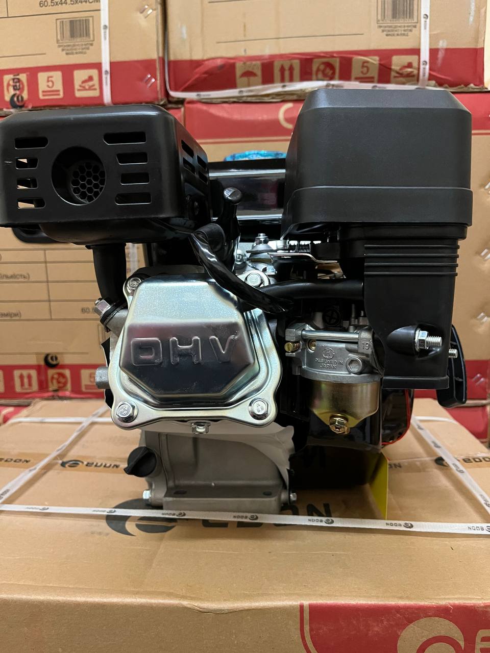 Двигун бензиновий чотиритактний EDON ED-210/8.0HP (шпонка, вал 19 мм) - Зображення 12