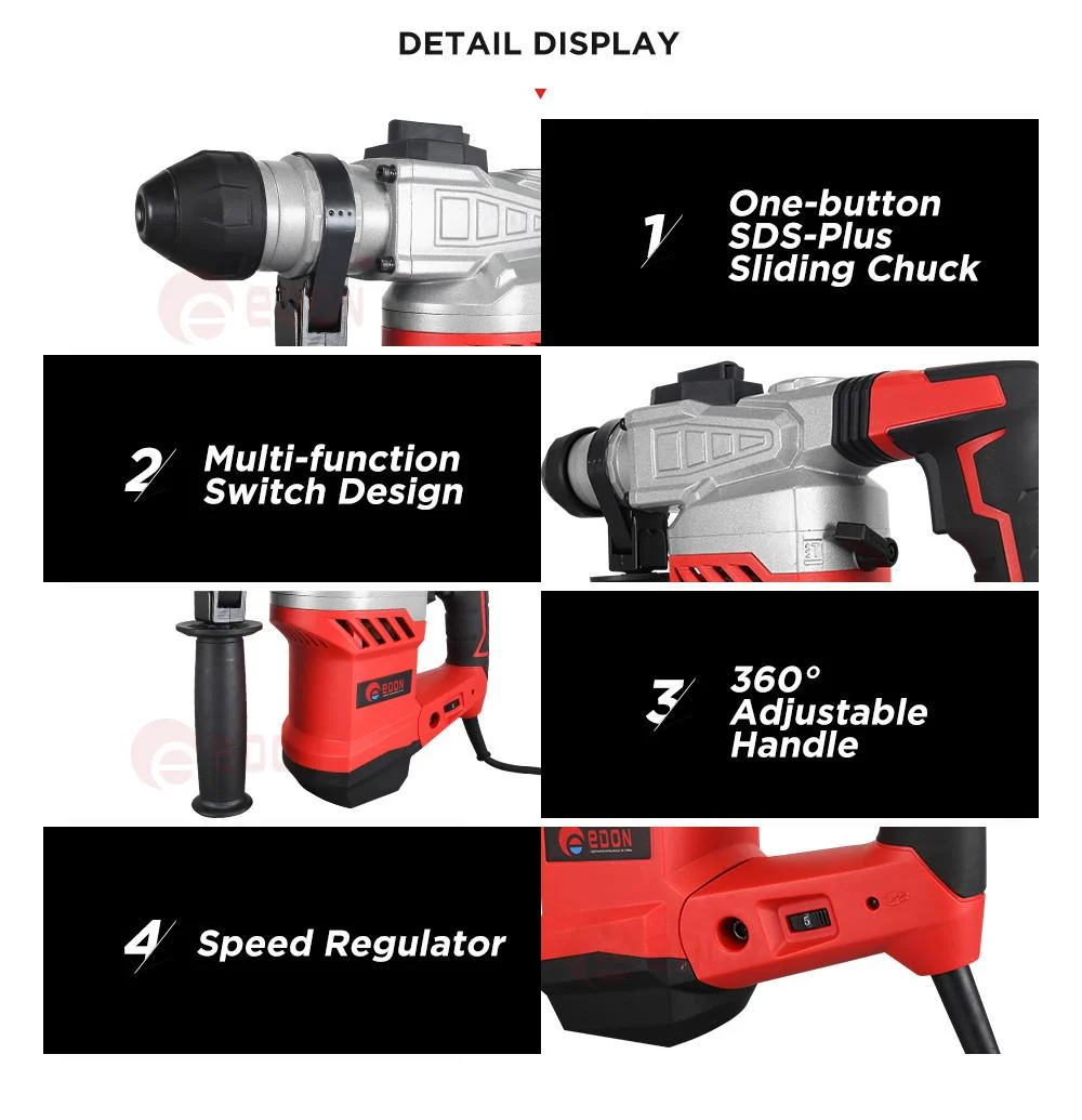 Перфоратор бочковий EDON ED-32X - Зображення 5