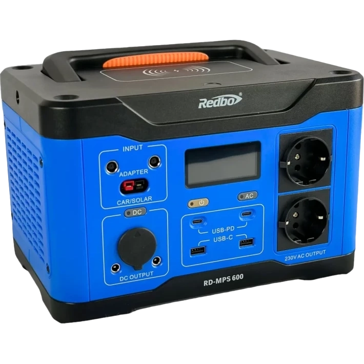 Зарядний пристрій із акумулятором Redbo MPS-600 Portable Power Station