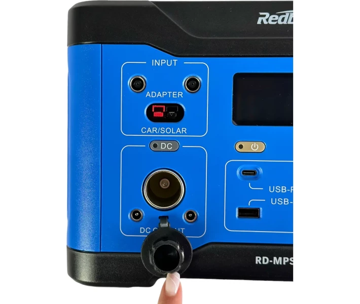 Зарядний пристрій із акумулятором Redbo MPS-600 Portable Power Station - Зображення 4