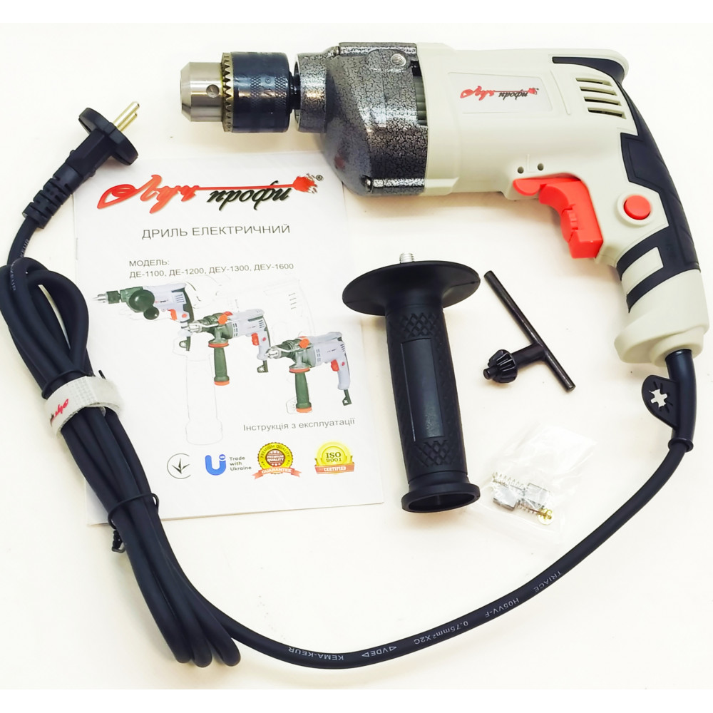 Електрична ударна дриль Луч-Профі ДЕУ-1600 - Зображення 2