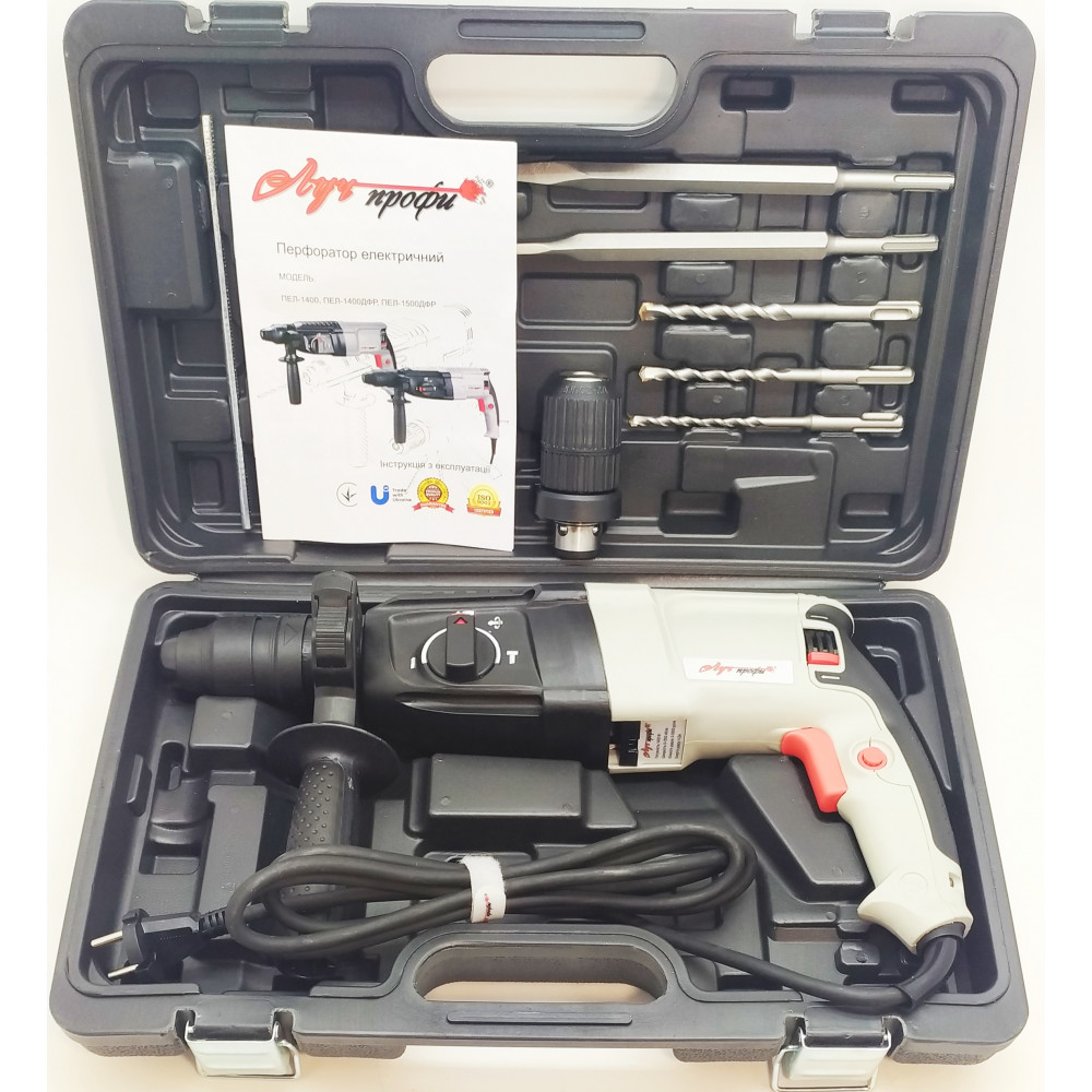 Перфоратор Луч-Профі ПЕЛ-1400 - Зображення 5