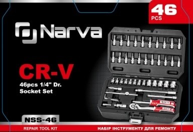 Набір ручного інструменту для ремонту NARVA NSS-46 - Зображення 2