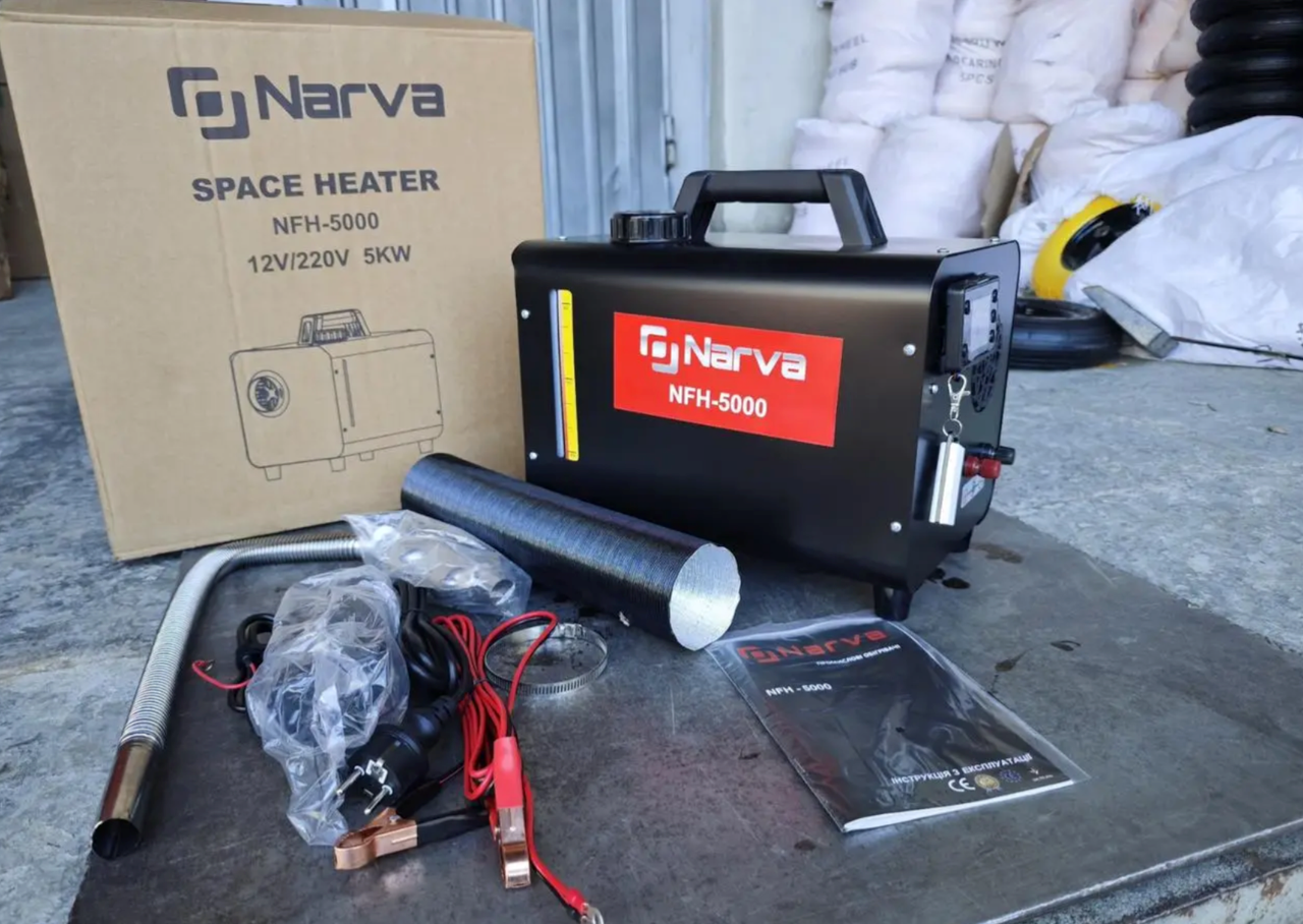 Теплова портативна дизельна пушка NARVA NFH-5000 - Зображення 2