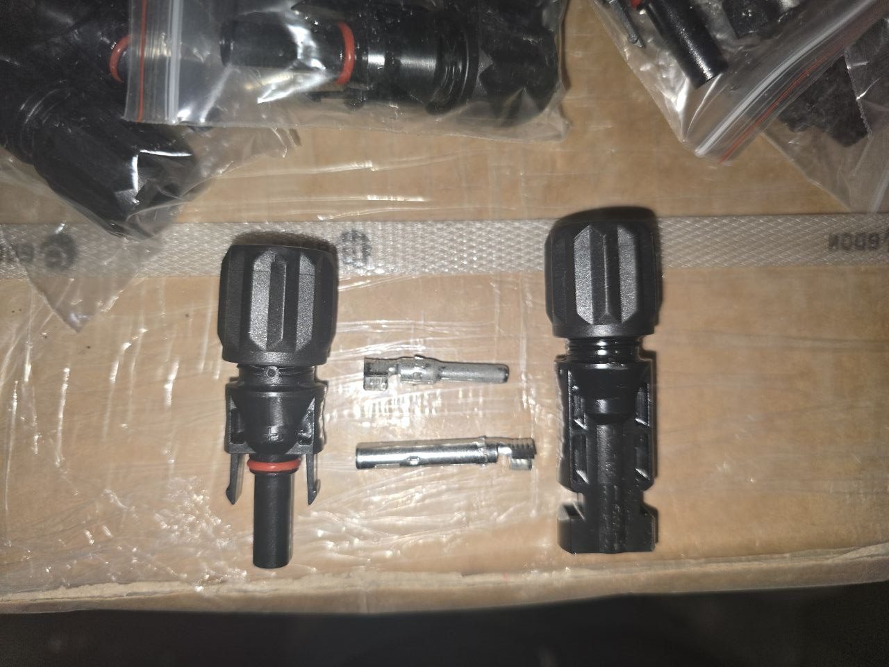 Коннекторы MC4 для солнечных панелей, пара - Зображення 2