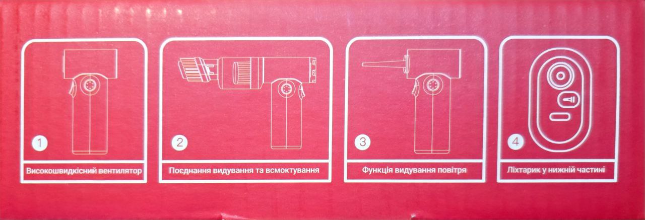 Багатофункціональний турбовентилятор EDON ED-F1000 - Зображення 3