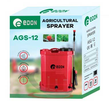 Обприскувач акумуляторний універсальний Edon AGS-12L 12 літрів - Зображення 2