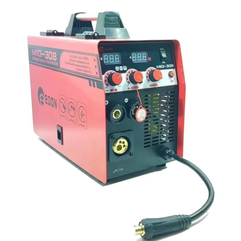 Інверторний зварювальний напівавтомат EDON MIG-308 NEW