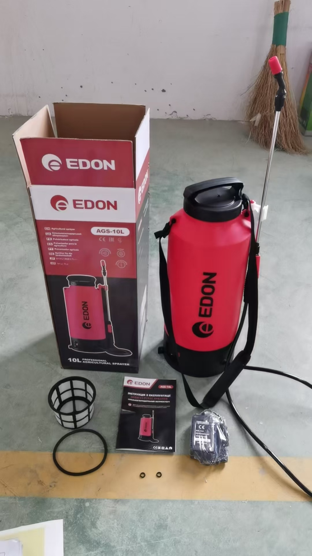 Обприскувач акумуляторний універсальний Edon GS-10L - Зображення 3