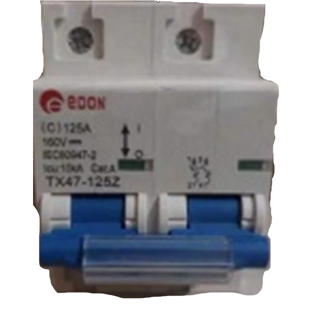 Автоматический выключатель постоянного тока EDON TX47-125Z, 2P, 125А, 160V DC (звоните по опту) - Зображення 8