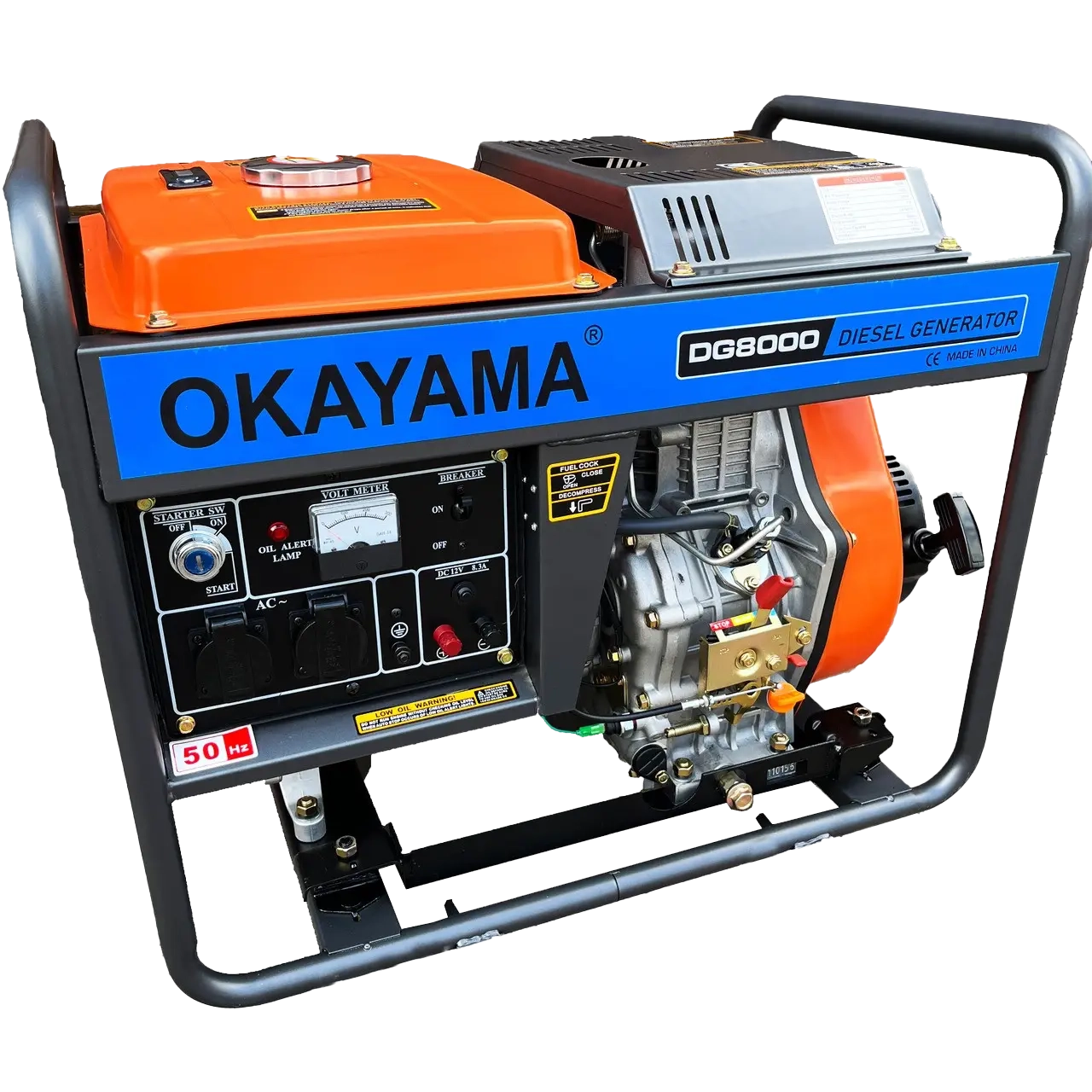 Генератор дизельний OKAYAMA DG-8000