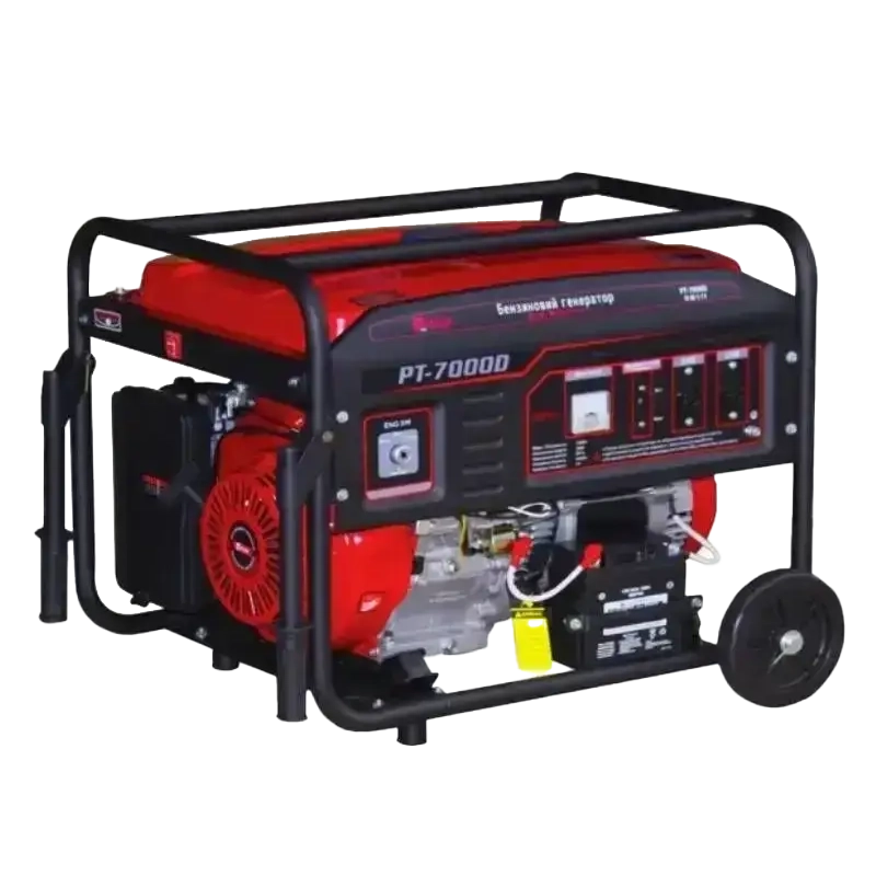 Генератор бензиновий EDON PT-7000D
