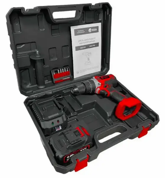 Акумуляторний безщітковий шуруповерт EDON UAD-21BL - Зображення 2