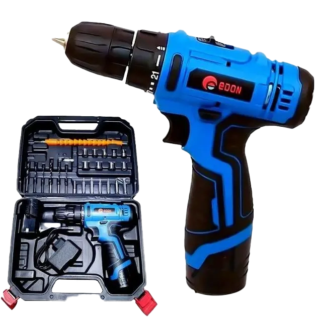 Акумуляторний шуруповерт Edon CF-1201