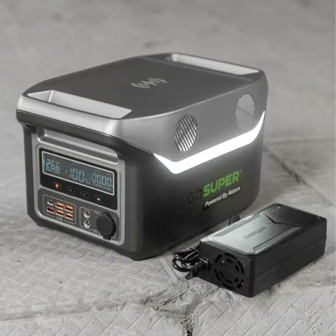Портативна електростанція GDsuper GD-HL-1200W-24В - Зображення 5