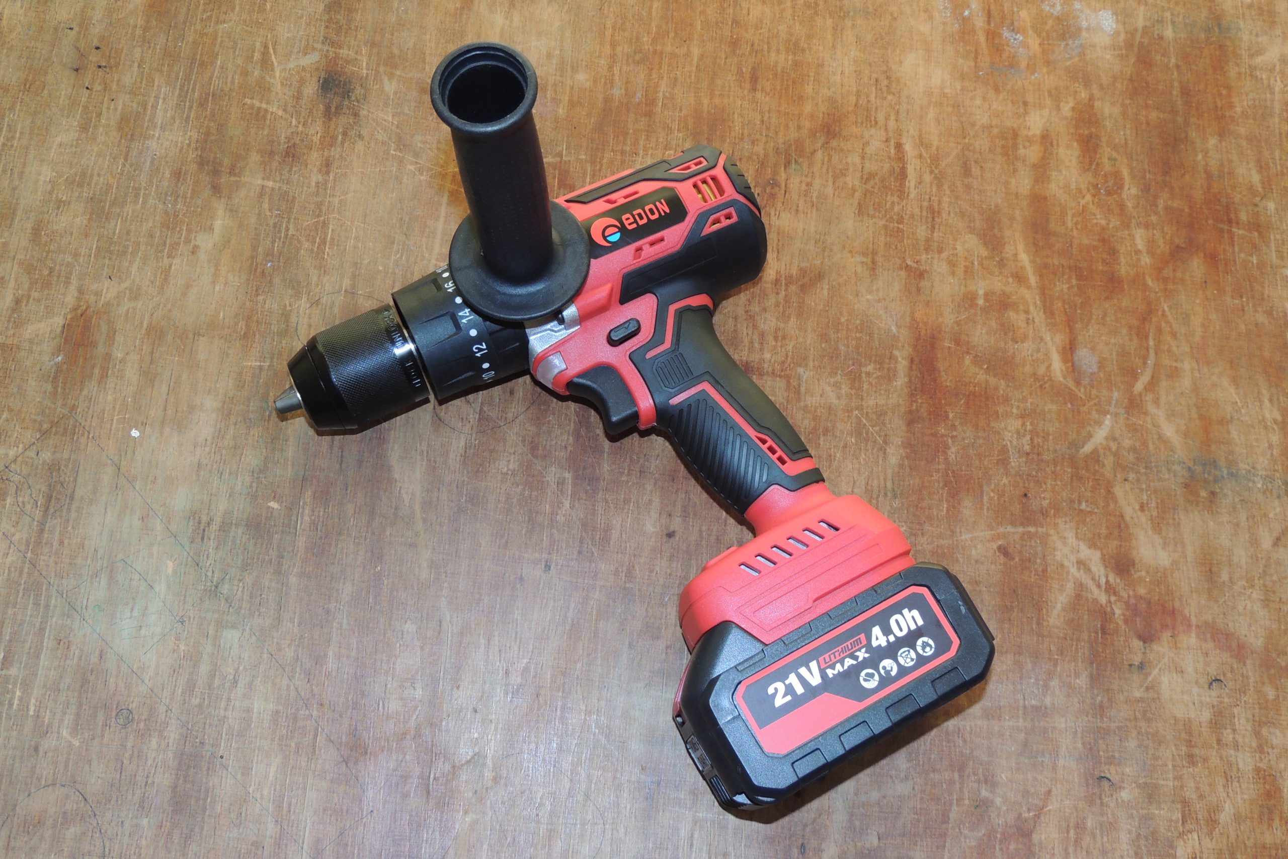 Акумуляторний безщітковий шуруповерт EDON UAD-21BL - Зображення 4