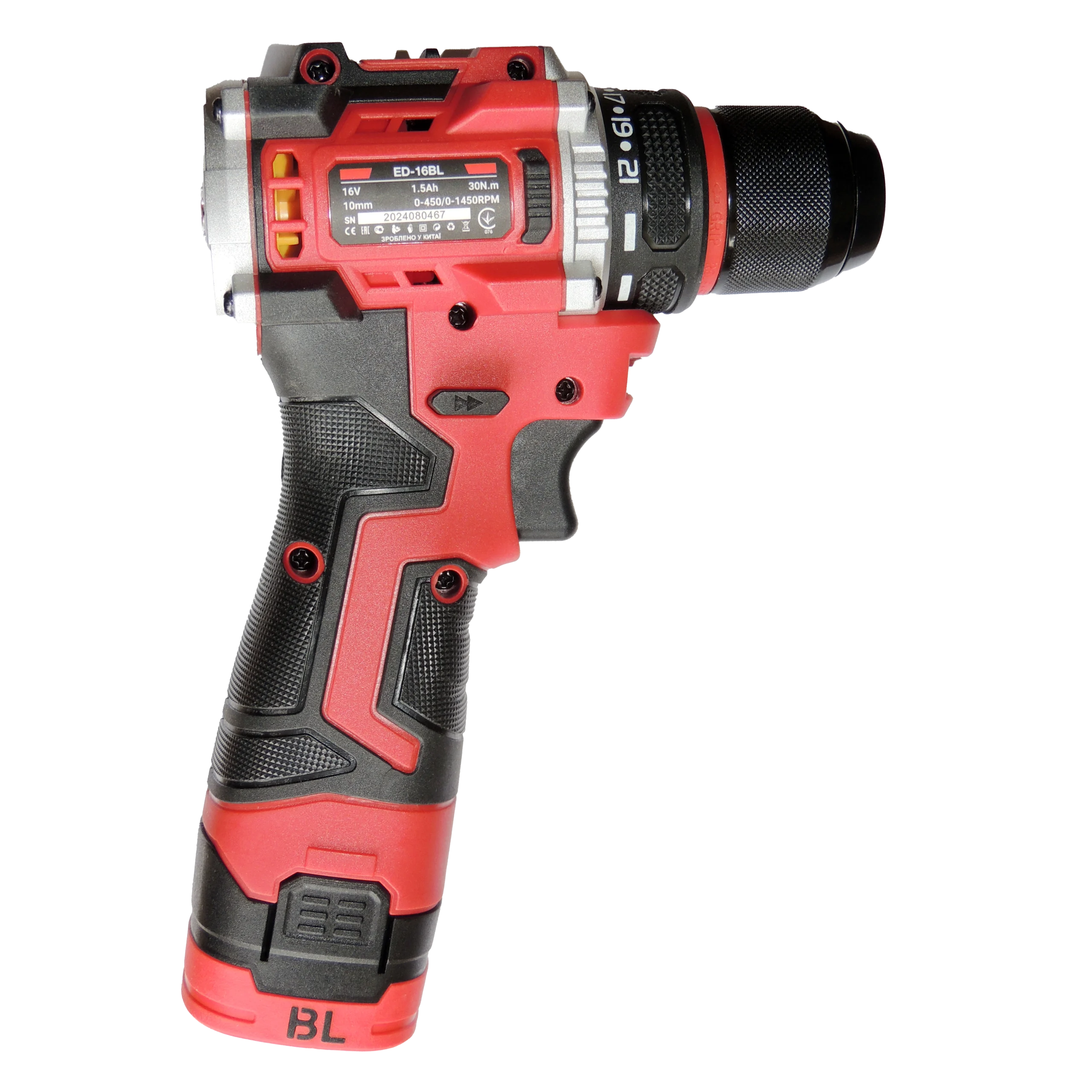 Акумуляторний безщітковий шуруповерт Edon ED-16BL OL