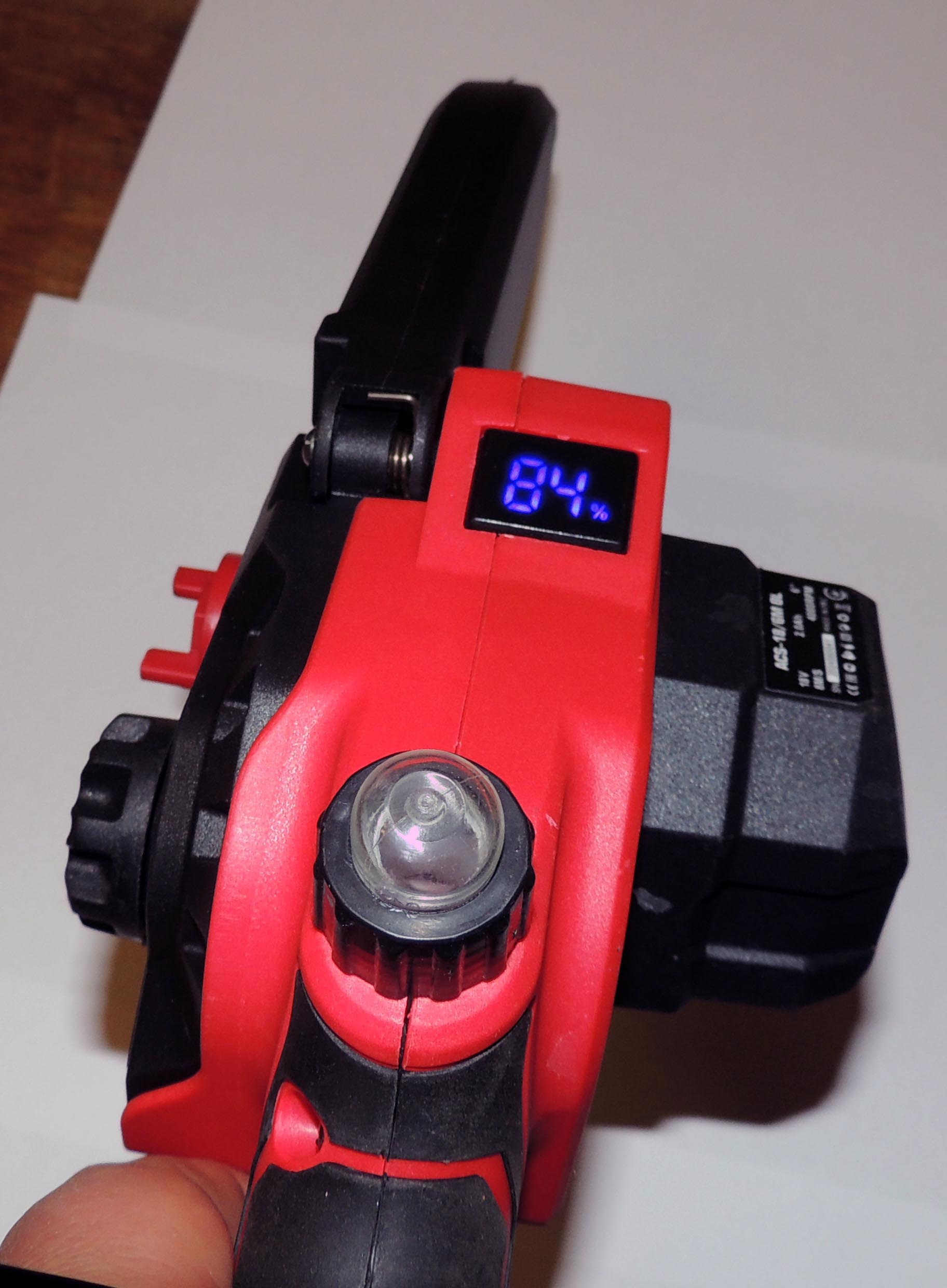 Ланцюгова електропилка з акумулятором EDON ACS -18/8 M BL (Безщітковий двигун) - Зображення 9