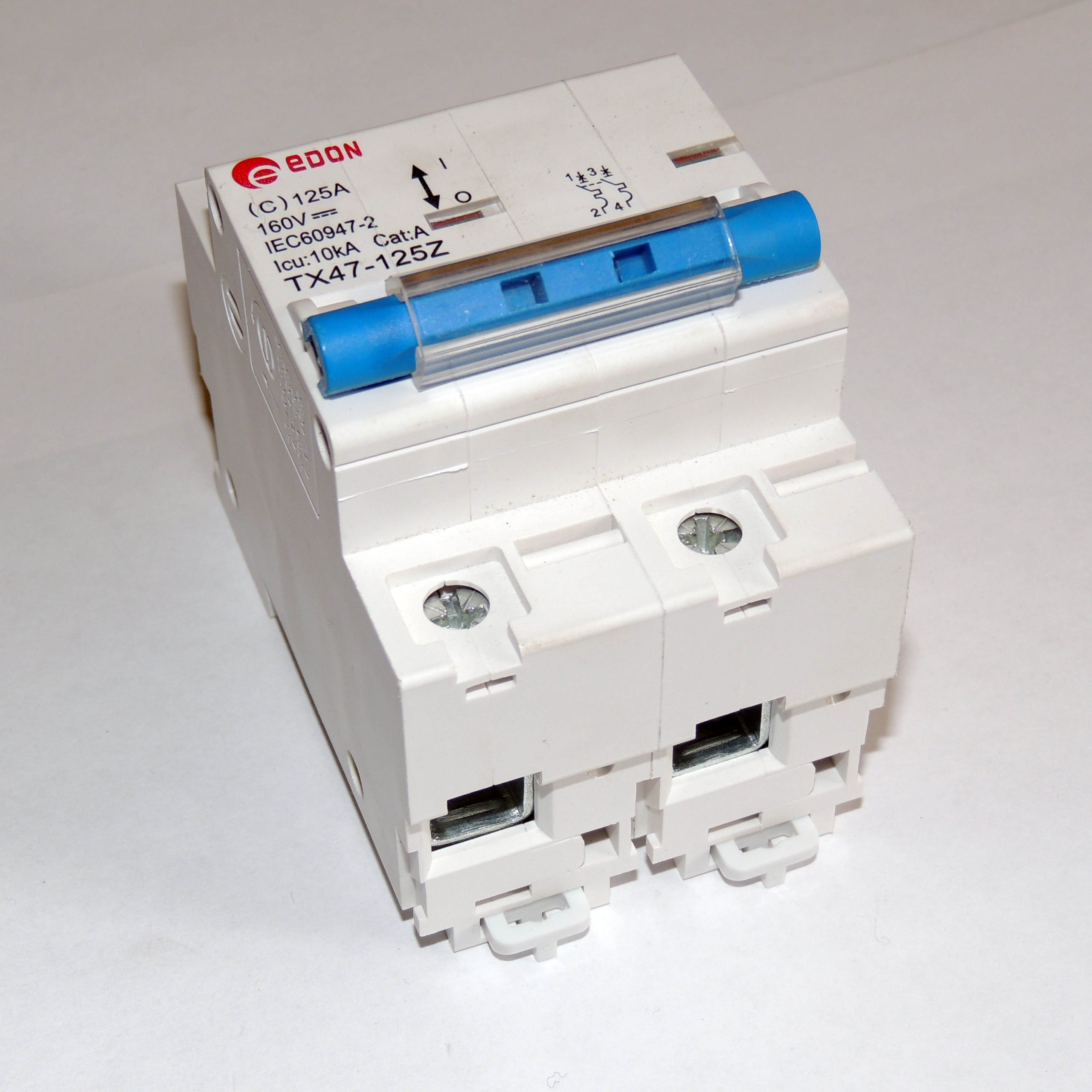 Автоматический выключатель постоянного тока EDON TX47-125Z, 2P, 125А, 160V DC (звоните по опту) - Зображення 5