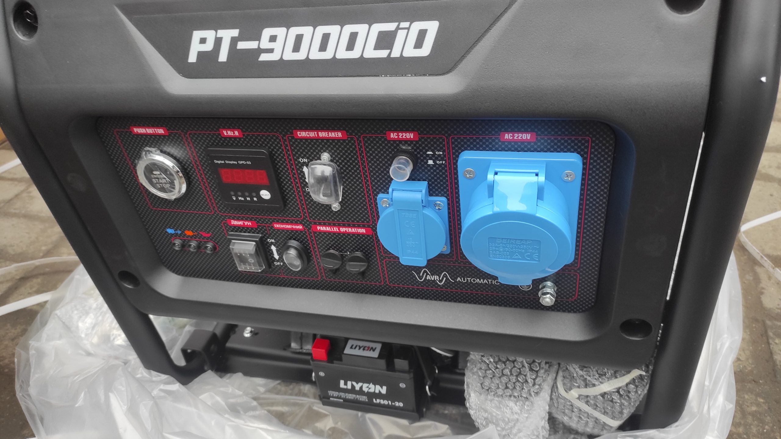 Інверторний генератор Edon PT 9000СiO - Зображення 8