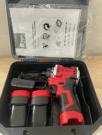 Аккумуляторный бесщеточный шуруповерт EDON ED-SM16 BL - Зображення 3