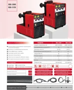 Інверторний зварювальний напівавтомат EDON EXPERTMIG-2000 - Зображення 2