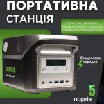 Портативна електростанція GDsuper GD-HL-500W - Зображення 3